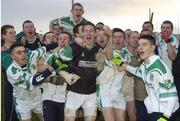 3 December 2006; Moorefield players celebrate after victory. AIB Leinster Senior Club Football Championship Final, Moorefield v Rhode, O'Moore Park, Portlaoise, Co. Laois. Picture credit: Damien Eagers / SPORTSFILE