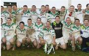 3 December 2006; Moorefield team celebrate with the cup. AIB Leinster Senior Club Football Championship Final, Moorefield v Rhode, O'Moore Park, Portlaoise, Co. Laois. Picture credit: Damien Eagers / SPORTSFILE