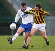 3 December 2006; Martin Harney, Ballinderry, in action against Shaun McNamee, Crossmaglen Rangers. AIB Ulster Club Senior Football Championship Final, Ballinderry v Crossmaglen Rangers, Casement Park, Belfast, Co. Antrim. Picture credit: Oliver McVeigh / SPORTSFILE