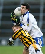 3 December 2006; Kevin McGuckin, Ballinderry, in action against Michael McNamee, Crossmaglen Rangers. AIB Ulster Club Senior Football Championship Final, Ballinderry v Crossmaglen Rangers, Casement Park, Belfast, Co. Antrim. Picture credit: Oliver McVeigh / SPORTSFILE