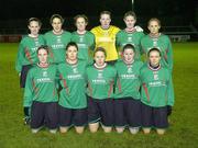 2 December 2006; The Mayo League team. Women's FAI Senior Cup Final, UCD v Mayo League, Richmond Park, Dublin. Picture credit: Damien Eagers / SPORTSFILE