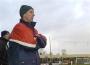 3 December 2006; Seamus Dowling, Moorefield manager. AIB Leinster Senior Club Football Championship Final, Moorefield v Rhode, O'Moore Park, Portlaoise, Co. Laois. Picture credit: Damien Eagers / SPORTSFILE