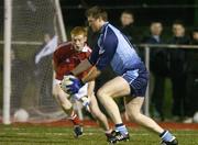5 December 2006; Eric Miller, Dublin, who previously played rugby for Leinster and Ireland, in action against Louth. Dublin development squad v Louth development squad, Challenge game, St Bridget's GAA Club, Navan Road, Dublin. Picture credit: Brendan Moran / SPORTSFILE