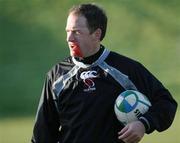 6 December 2006; David Humphreys during Ulster rugby squad training. Newforge Country Club, Belfast, Co. Antrim. Picture credit: Oliver McVeigh / SPORTSFILE