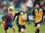 30 August 2014; Action from the half-time mini games between Clondalkin RFC and Tallaght RFC. Pre-Season Friendly, Leinster v Ulster. Tallaght Stadium, Tallaght, Co. Dublin. Picture credit: Matt Browne / SPORTSFILE