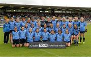 30 August 2014; The Dublin squad. TG4 All-Ireland Ladies Football Senior Championship, Semi-Final, Dublin v Galway, Cusack Park, Mullingar, Co. Westmeath. Picture credit: Oliver McVeigh / SPORTSFILE