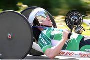 30 August 2014; Ireland's Mark Rohan during the Men's H2 Time Trial, where he finished third with a time of 31:16.53. 2014 UCI Paracyling World Road Championships, Greenville, South Carolina, USA. Picture credit: Jean Baptiste Benavent / SPORTSFILE
