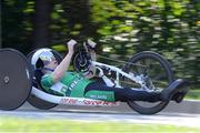 30 August 2014; Ireland's Mark Rohan during the Men's H2 Time Trial, where he finished third with a time of 31:16.53. 2014 UCI Paracyling World Road Championships, Greenville, South Carolina, USA. Picture credit: Jean Baptiste Benavent / SPORTSFILE