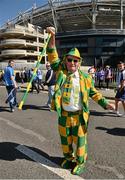 31 August 2014; Donegal supporter John Porter, from Buncrana, Co.Donegal, before the game. GAA Football All Ireland Senior Championship Semi-Final, Dublin v Donegal, Croke Park, Dublin. Picture credit: Stephen McCarthy / SPORTSFILE