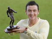 6 December 2006; Cork City's Roy O'Donovan who was presented with the eircom / Soccer Writers Association of Ireland Player of the Month Award for November. Turners Cross, Cork. Picture credit: SPORTSFILE