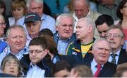 31 August 2014; Former Taoiseach Bertie Ahern during the game. GAA Football All Ireland Senior Championship Semi-Final, Dublin v Donegal, Croke Park, Dublin. Picture credit: Stephen McCarthy / SPORTSFILE