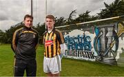 1 September 2014; This is Major: Electric Ireland linked up with All Ireland Minor GAA finalist captain Darragh Joyce, Kilkenny, and Kilkenny manager Pat Hoban, ahead of the 2014 All-Ireland Minor Hurling & Football Championship Finals. Clanna Gael Fontenoy GAA Club, Ringsend, Dublin. Photo by Sportsfile