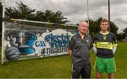 1 September 2014; This is Major: Electric Ireland linked up with All Ireland Minor GAA finalist captain Niall Harley, Donegal, and Donegal manager Declan Bonner, ahead of the 2014 All-Ireland Minor Hurling & Football Championship Finals. Clanna Gael Fontenoy GAA Club, Ringsend, Dublin. Photo by Sportsfile