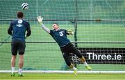 1 September 2014; Republic of Ireland goalkeeper Shay Given during squad training ahead of their side's International friendly match against Oman on Wednesday. Republic of Ireland Squad Training, Gannon Park, Malahide, Co. Dublin. Picture credit: Brendan Moran / SPORTSFILE