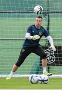 1 September 2014; Republic of Ireland goalkeeper Shay Given in action during squad training ahead of their side's International friendly match against Oman on Wednesday. Republic of Ireland Squad Training, Gannon Park, Malahide, Co. Dublin. Picture credit: Brendan Moran / SPORTSFILE