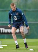 1 September 2014; Republic of Ireland's James McClean in action during squad training ahead of their side's International friendly match against Oman on Wednesday. Republic of Ireland Squad Training, Gannon Park, Malahide, Co. Dublin. Picture credit: Brendan Moran / SPORTSFILE