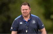 1 September 2014; Leinster head coach Matt O'Connor during squad training ahead of their side's Guinness PRO12 Round 1 match against Glasgow Warriors on Saturday. Leinster Rugby Squad Training, UCD, Belfield, Dublin. Picture credit: Stephen McCarthy / SPORTSFILE