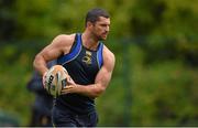 1 September 2014; Leinster's Rob Kearney during squad training ahead of their side's Guinness PRO12 Round 1 match against Glasgow Warriors on Saturday. Leinster Rugby Squad Training, UCD, Belfield, Dublin. Picture credit: Stephen McCarthy / SPORTSFILE