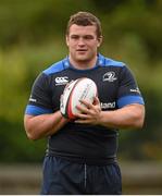 1 September 2014; Leinster's Jack McGrath during squad training ahead of their side's Guinness PRO12 Round 1 match against Glasgow Warriors on Saturday. Leinster Rugby Squad Training, UCD, Belfield, Dublin. Picture credit: Stephen McCarthy / SPORTSFILE