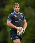 1 September 2014; Leinster's Dominic Ryan during squad training ahead of their side's Guinness PRO12 Round 1 match against Glasgow Warriors on Saturday. Leinster Rugby Squad Training, UCD, Belfield, Dublin. Picture credit: Stephen McCarthy / SPORTSFILE