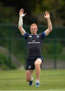 1 September 2014; Leinster's Darragh Fanning during squad training ahead of their side's Guinness PRO12 Round 1 match against Glasgow Warriors on Saturday. Leinster Rugby Squad Training, UCD, Belfield, Dublin. Picture credit: Stephen McCarthy / SPORTSFILE