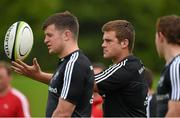 1 September 2014; Munster's CJ Stander during squad training ahead of their Guinness PRO12 round 1 match against Edinburgh on Friday. Munster Rugby Squad Training, University of Limerick, Limerick. Picture credit: Diarmuid Greene / SPORTSFILE