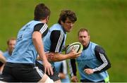 1 September 2014; Munster's Donncha O'Callaghan in action during squad training ahead of their Guinness PRO12 round 1 match against Edinburgh on Friday. Munster Rugby Squad Training, University of Limerick, Limerick. Picture credit: Diarmuid Greene / SPORTSFILE