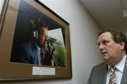 13 December 2006; Tony O'Hehir, son of the late Micheal O'Hehir, at the TG4 launch of the Micheál O'Hehir programme. GAA Museum, Croke Park, Dublin. Picture credit: David Maher / SPORTSFILE