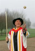 20 December 2006; Former Kilkenny Hurling Legend Eddie Keher after being awarded an Honorary Doctorate of Science by the University of Limerick, Limerick. Picture credit: Kieran Clancy / SPORTSFILE