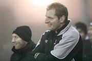 19 December 2006; Ulster 'A' assistant coaches Gary Longwell and Neil Doak, left. Interprovincial 'A' game, Ulster 'A' v Leinster 'A', Stevenson Park, Dungannon, Co. Tyrone. Picture credit; Oliver McVeigh / SPORTSFILE