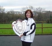 26 December 2006; Suzanne Walsh overall winner of the annual Donore Harriers Waterhouse Byrne Baird shield handicap cross country race over 10 miles, in the Phoenix Park, Dublin. The Donore Harriers club event has taken place each year for over a century and is the oldest club event of it's kind in Europe. Picture credit: Tomas Greally / SPORTSFILE