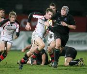 26 December 2006; Tommy Bowe, Ulster, breaks away for his first try. Magners League, Ulster v Connacht, Ravenhill Park, Belfast. Picture credit: Oliver McVeigh / SPORTSFILE