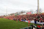 27 December 2006; A general view of the South Terrace, Thomond Park, Limerick. Magners League, Munster v Leinster, Thomond Park, Limerick. Picture credit: Kieran Clancy / SPORTSFILE