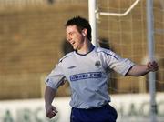 30 December 2006; Linfield's Jamie Mulgrew turns to celebrate after opening the scoring. Carnegie Premier League, Crusaders v Linfield, Seaview, Belfast, Co. Antrim. Picture credit: Oliver McVeigh / SPORTSFILE