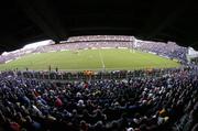 31 December 2006; Spectators watch on from the West stand during the last game to be played at Lansdowne Road. Magners League, Leinster v Ulster, Lansdowne Road, Dublin. Picture credit: David Maher / SPORTSFILE