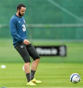 2 September 2014; Republic of Ireland's Marc Wilson during squad training ahead of their side's International friendly match against Oman on Wednesday. Republic of Ireland Squad Training, Gannon Park, Malahide, Co. Dublin. Picture credit: David Maher / SPORTSFILE