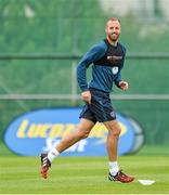2 September 2014; Republic of Ireland's David Meyler during squad training ahead of their side's International friendly match against Oman on Wednesday. Republic of Ireland Squad Training, Gannon Park, Malahide, Co. Dublin. Picture credit: David Maher / SPORTSFILE