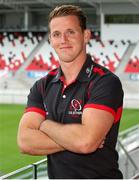 2 September 2014; Ulster's Craig Gilroy after a press conference ahead of their Guinness PRO12 round 1 match against Scarlets on Saturday. Ulster Rugby Press Conference, Kingspan Stadium, Ravenhill Park, Belfast, Co. Antrim. Picture credit: John Dickson / SPORTSFILE