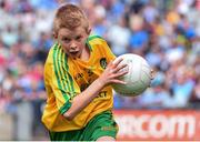 31 August 2014; Joseph Hughes, Scoil Mhuire na mBuachaillí, Monaghan, representing Donegal, during the INTO/RESPECT Exhibition GoGames. Croke Park, Dublin. Picture credit: Ramsey Cardy / SPORTSFILE