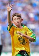 31 August 2014; Matthew Downey, St. Brigid's, Mayogall, Knockloughrim, Derry, representing Donegal, during the INTO/RESPECT Exhibition GoGames. Croke Park, Dublin. Picture credit: Ramsey Cardy / SPORTSFILE