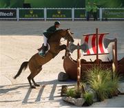 3 September 2014; Darragh Kenny on Imothep competing during the first round of the team competiton. 2014 Alltech FEI World Equestrian Games, Caen, France. Picture credit: Ray McManus / SPORTSFILE