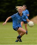 15 May 2014; Carla Rowe, Dublin. Aisling McGing Ladies U21 Football Final, Dublin v Meath, Clane, Co. Kildare. Picture credit: Piaras Ó Mídheach / SPORTSFILE