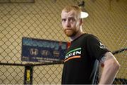 3 September 2014; Paddy Holohan in attendance at an Ultimate Fighting Championship media day ahead of his bantamweight fight against Louis Gaudinot. SBG, Dublin. Picture credit: Ramsey Cardy / SPORTSFILE