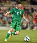 3 September 2014; Robbie Keane, Republic of Ireland. Three International Friendly, Republic of Ireland v Oman, Aviva Stadium, Lansdowne Road, Dublin. Picture credit: Matt Browne / SPORTSFILE