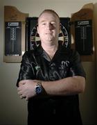 22 December 2006; Mick 'The Magnet' McGowan at his home in Balbriggan before he departs for his match against Phil 'The Power' Taylor on 26th December, in the PDC Ladbrokes.com World Darts Championship, which takes place in The Circus Tavern, Essex, England. Picture credit: Brian Lawless / SPORTSFILE