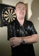 22 December 2006; Mick 'The Magnet' McGowan at his home in Balbriggan before he departs for his match against Phil 'The Power' Taylor, on 26th December, in the PDC Ladbrokes.com World Darts Championship, which takes place in The Circus Tavern, Essex, England. Picture credit: Brian Lawless / SPORTSFILE