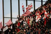 31 December 2006; The large Ulster support in the East Stand. Magners League, Leinster v Ulster, Lansdowne Road, Dublin. Picture credit: Oliver McVeigh / SPORTSFILE