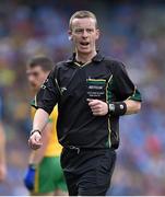 31 August 2014; Joe McQuillan, Referee. GAA Football All Ireland Senior Championship, Semi-Final, Dublin v Donegal, Croke Park, Dublin. Picture credit: Brendan Moran / SPORTSFILE