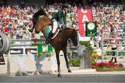 4 September 2014; Darragh Kenny on Imothep competing during the during the second round team competition. 2014 Alltech FEI World Equestrian Games, Caen, France. Picture credit: Ray McManus / SPORTSFILE