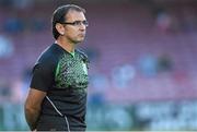 5 September 2014; Shamrock Rovers manager Pat Fenlon. SSE Airtricity League Premier Division, Cork City v Shamrock Rovers, Turners Cross, Cork. Picture credit: Matt Browne / SPORTSFILE